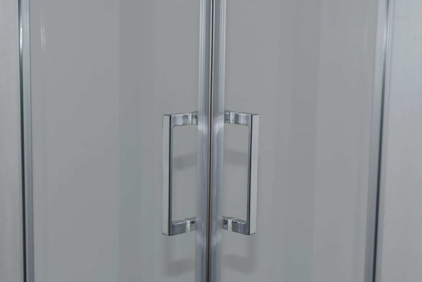 Basic box doccia 80x80 h190 due lati scorrevoli cristallo trasparente profilo cromo