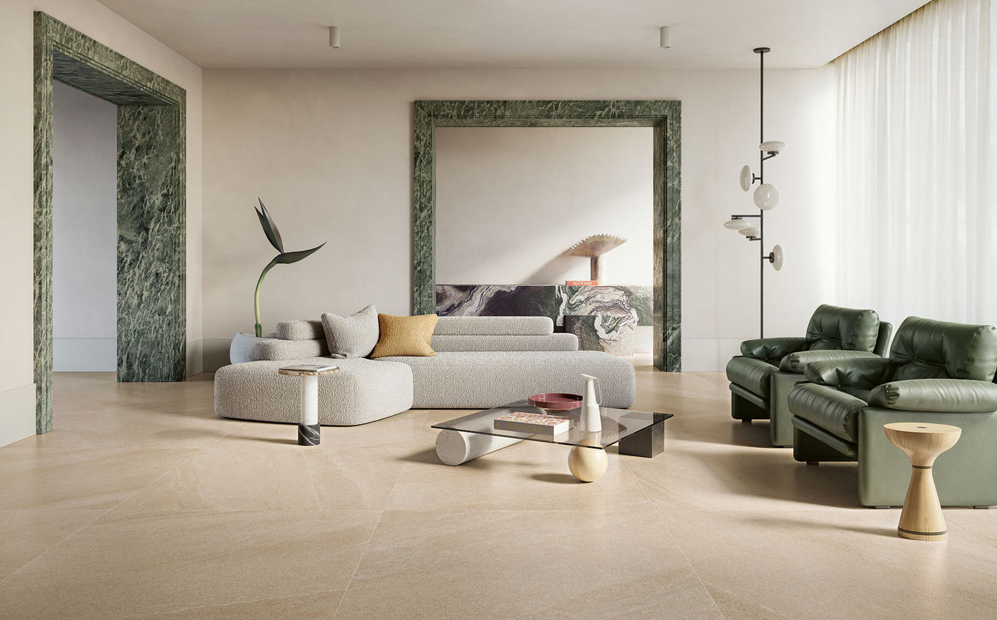 Eclettica Beige Rett. R10 60x120 Serenissima Ceramiche