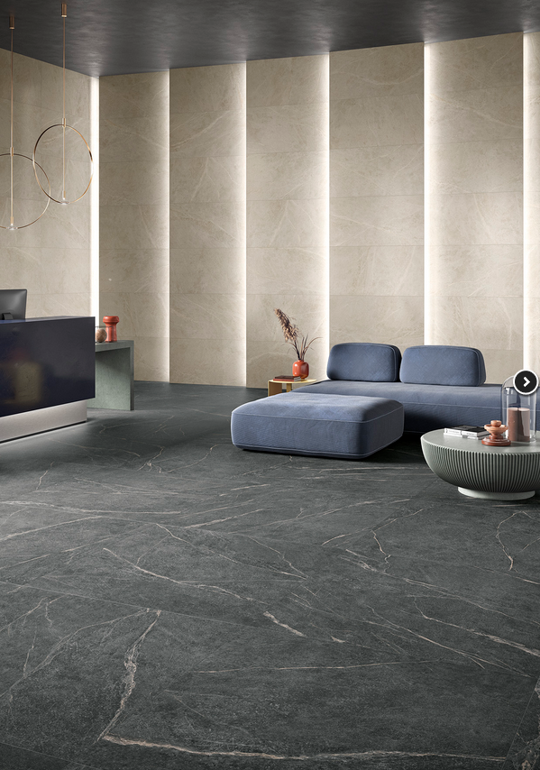 Soap Stone Black Rett. 30x60 Cercom Ceramiche