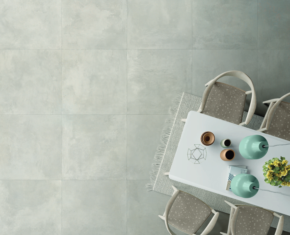 Piastrella Emotion Blanc 81x81  R9 Evoluzioni Ceramiche