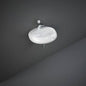 Cloud Lavabo sospeso bianco alpino L. 55 cm Rak Ceramics