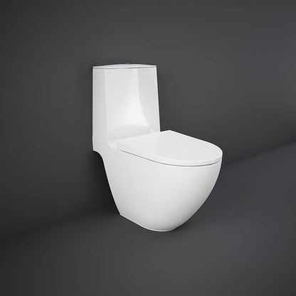 Vaso Monoblocco a Pavimento Rimless con Fissaggi Nascosti Des RAK Ceramics