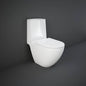 Vaso Monoblocco a Pavimento Rimless con Fissaggi Nascosti Des RAK Ceramics
