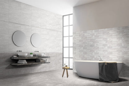 Moon Muretto Grigio 25x60 Ceramica Euro