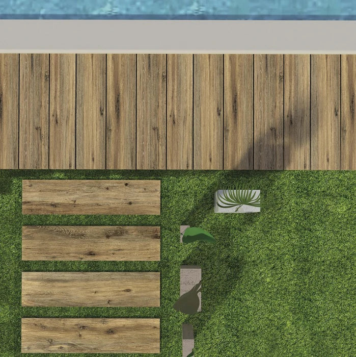 Chalet Brown 30X122 Rettificato R11 20MM Savoia Italia