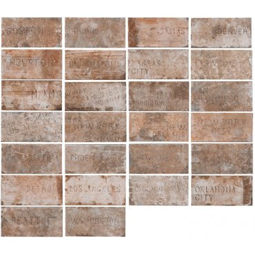 Chicago Old Chicago Mix 10X20 R10 Cir Ceramiche