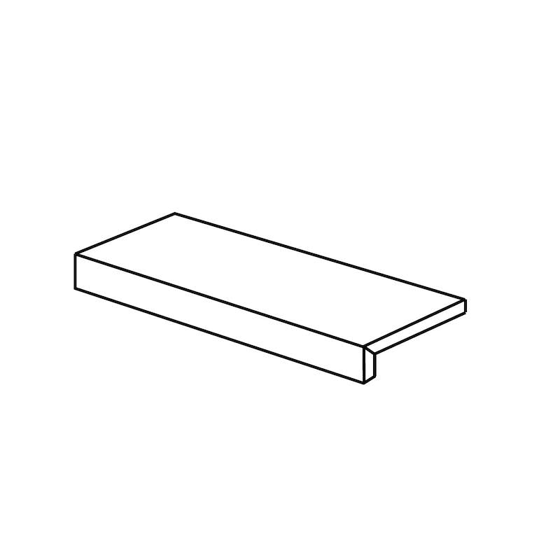 Concreta Elemento L Antracite 15x100x5 R11 Serenissima Ceramiche