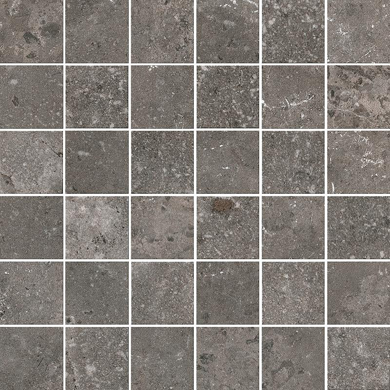 Concreta Mosaico Antracite 30X30 Serenissima Ceramiche