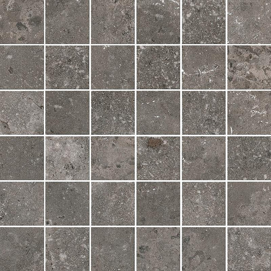 Concreta Mosaico Antracite 30X30 Serenissima Ceramiche