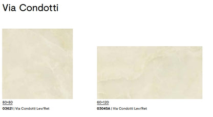 Elegance Via Condotti Lev./Rett. 80x80 Piemme Ceramiche