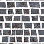 Costruire Mosaico Random Metallo Nero 30x30 Serenissima Ceramiche