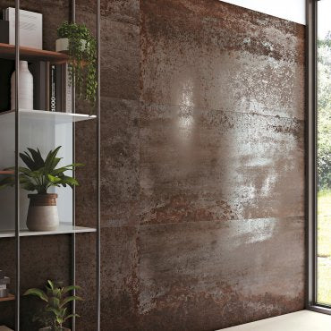 Costruire Metallo Ruggine 80X180 Rett. R10 Serenissima Ceramiche