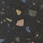 FOREVER COLOR TERRAZZO BLACK 20X20 CIR CERAMICHE