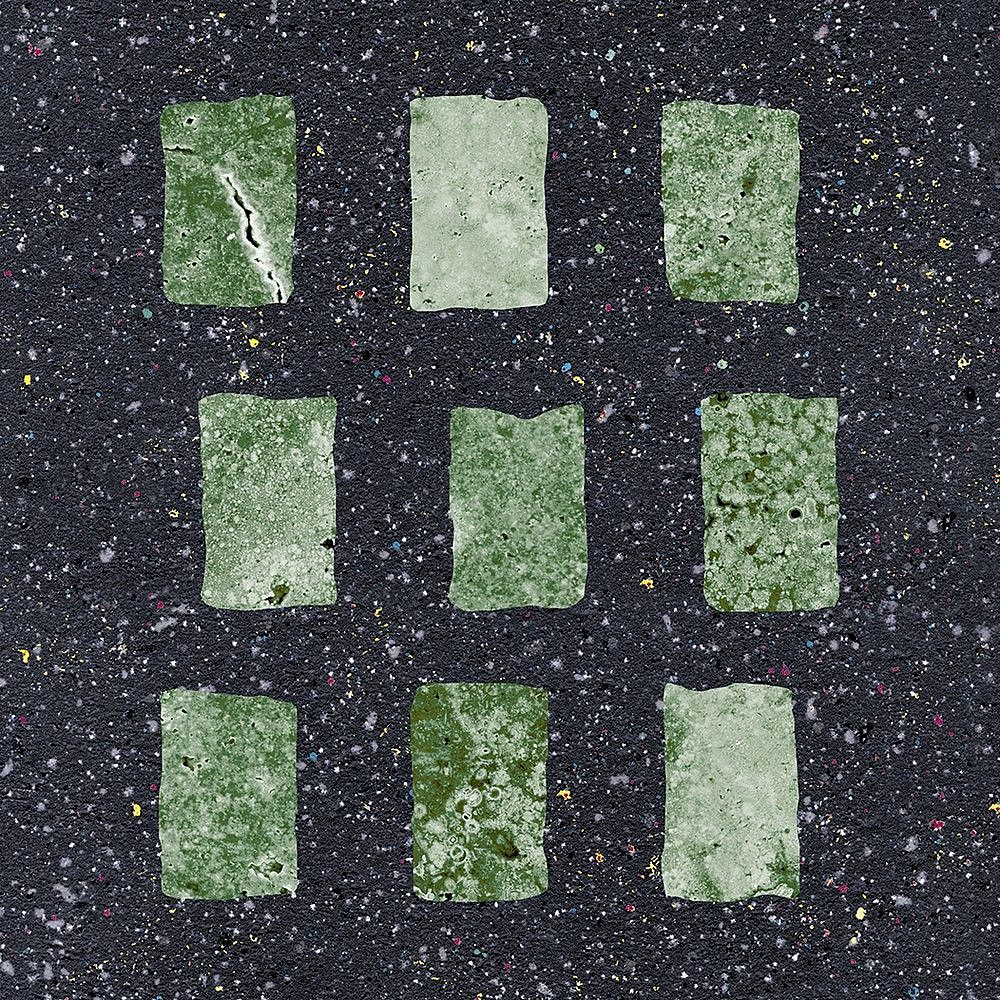 FOREVER COLOR GEMSTONE MIX BLACK 20X20 CIR CERAMICHE