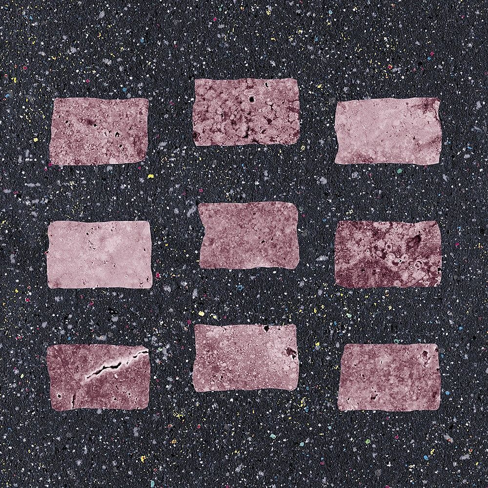 FOREVER COLOR GEMSTONE MIX BLACK 20X20 CIR CERAMICHE