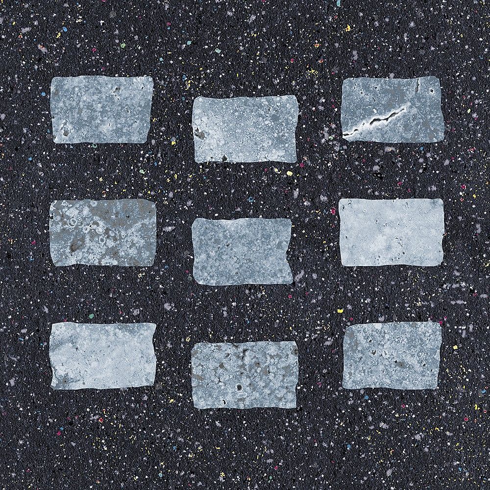 FOREVER COLOR GEMSTONE MIX BLACK 20X20 CIR CERAMICHE