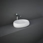 Cloud Lavabo da appoggio ovale L. 58 cm bianco opaco Rak Ceramics