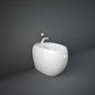 Cloud Bidet filo muro fissaggio nascosto bianco alpino Rak Ceramics