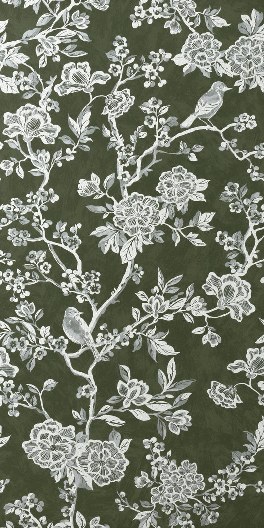 Chromagic Floral Olive 60x120 Rettificato Cir Ceramiche