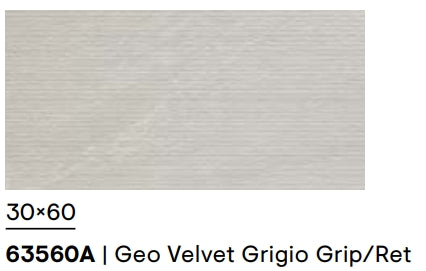 Geostone Geo Velvet Grigio Grip 30x60 Piemme Ceramiche