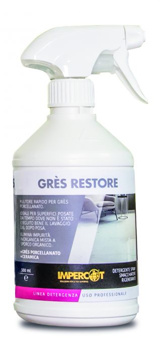 Gres Restore Impercot Pulitore Rapido per Gres Porcellanato 5 Litri