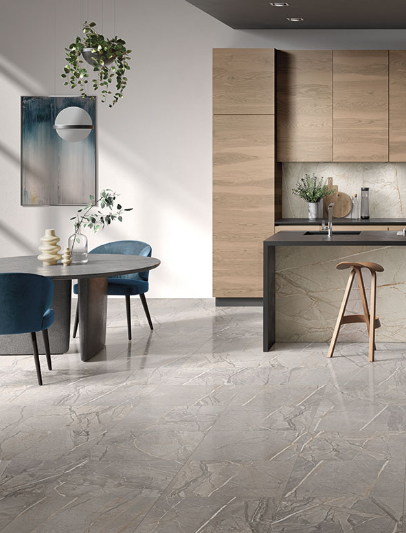 Amaranto Grey Rett. 60x60 Cercom Ceramiche