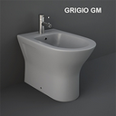 Feeling Bidet filo muro erogazione rubinetto grigio opaco matt  Rak