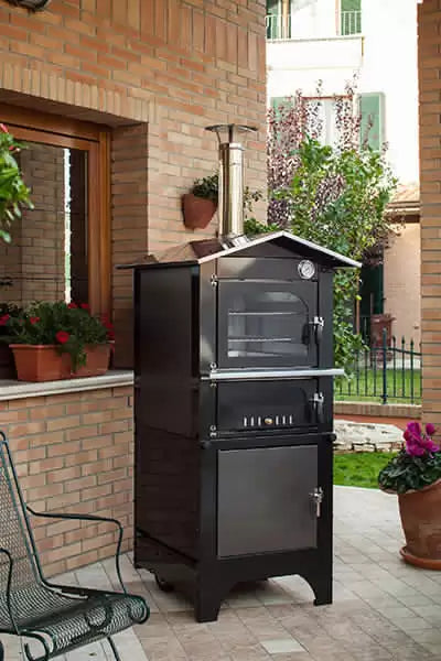 Forno a Legna Silver 60 Grigio Tranquilli Forni