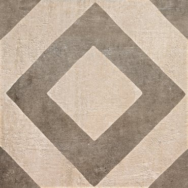 Evoca Inserto Rombo Ambra 60x60 Rett Serenissima Ceramiche