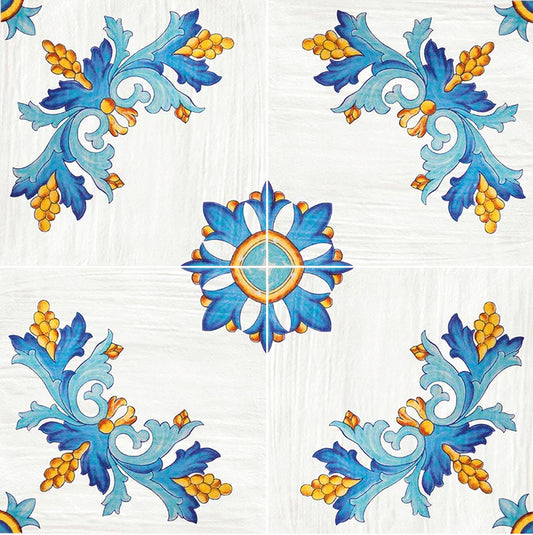 Cotto Mediterraneo Ischitella 34x34 Savoia Italia