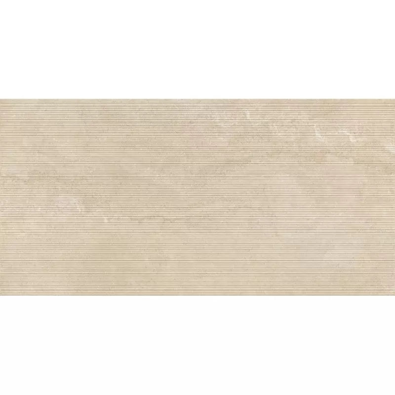 LIMESTONE FRENCH BEIGE RIBBED NATURALE RETTIFICATO 60X120 - CERAMICHE PIEMME 05599A