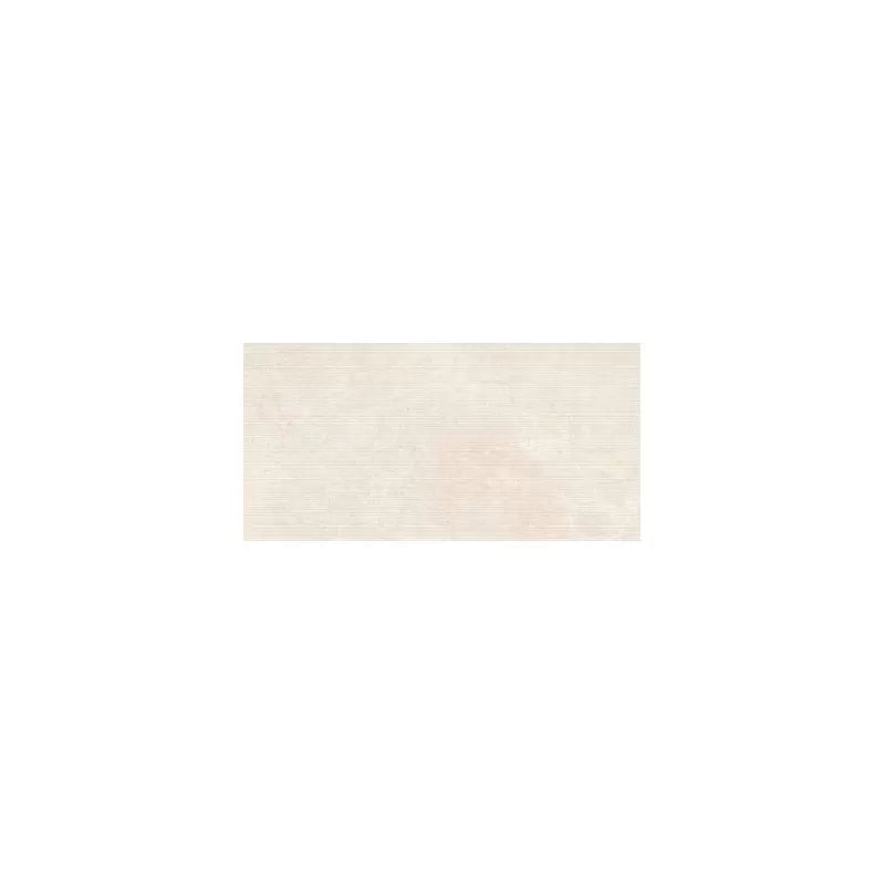 LIMESTONE ITALIAN WHITE RIBBED NATURALE RETTIFICATO 60X120 - CERAMICHE PIEMME