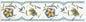 Antiche Riggiole Napoletane Listello Posillipo 5x22 Savoia Italia
