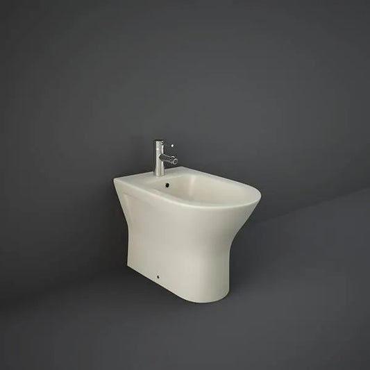 Feeling Bidet filo muro erogazione rubinetto beige opaco matt  Rak
