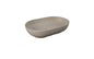 Feeling Lavabo da appoggio ovale beige opaco matt Rak