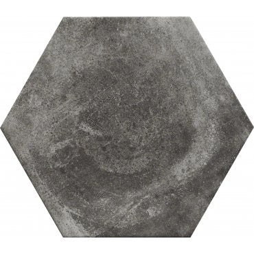 Miami Esagona Pitch Black 24X27,7 R10 Cir Ceramiche