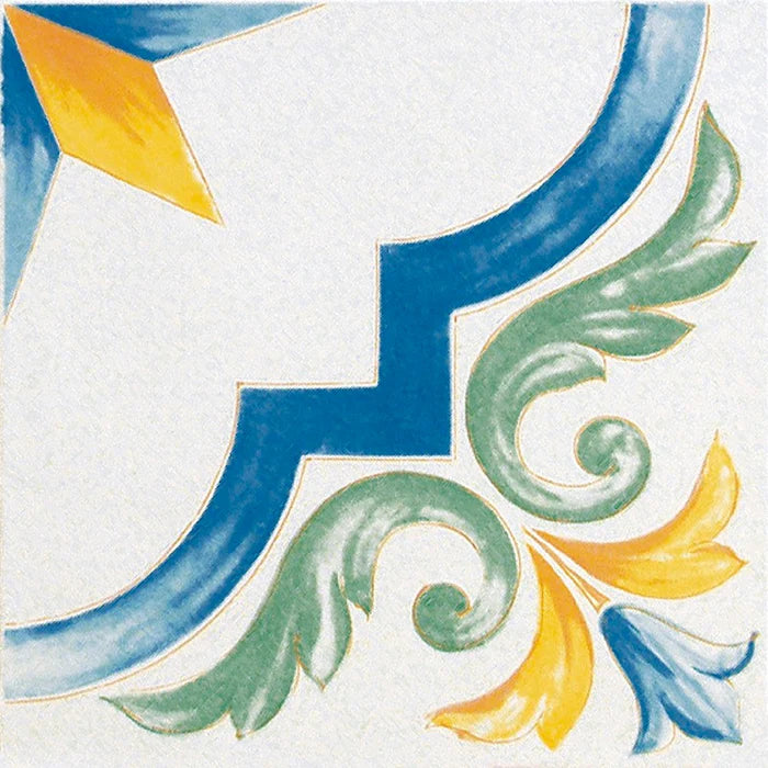 🏛️ Pavimento Perla 34x34 Antiche Riggiole Napoletane – SAVOIA ITALIA – Cerámica Artesanal Italiana 🇮🇹