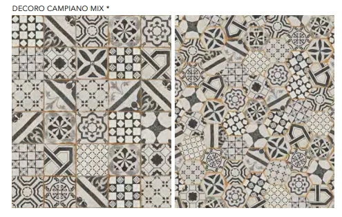 Cotto del campiano, Campiano Mix Rett. 20x20 CIR Manifatture Ceramiche