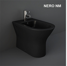 Bidet filo muro erogazione rubinetto nero opaco matt Feeling Rak