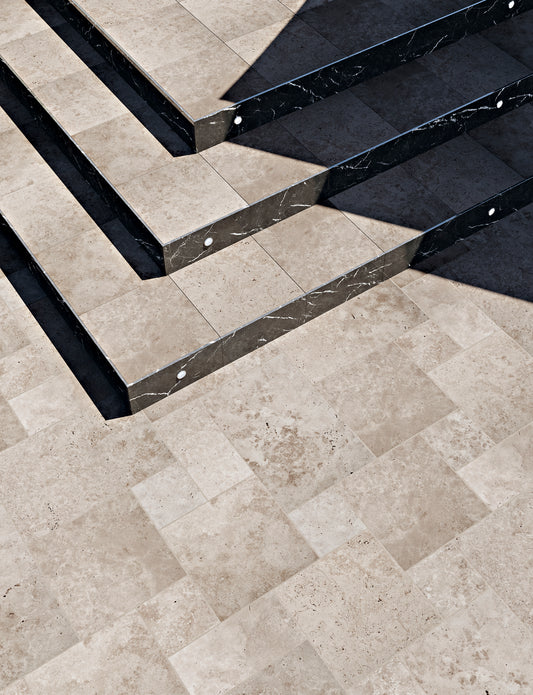 Piastrella In Falda Perlato di Sicilia 40×60,8 cm R11 Effetto Pietra CIR Ceramiche