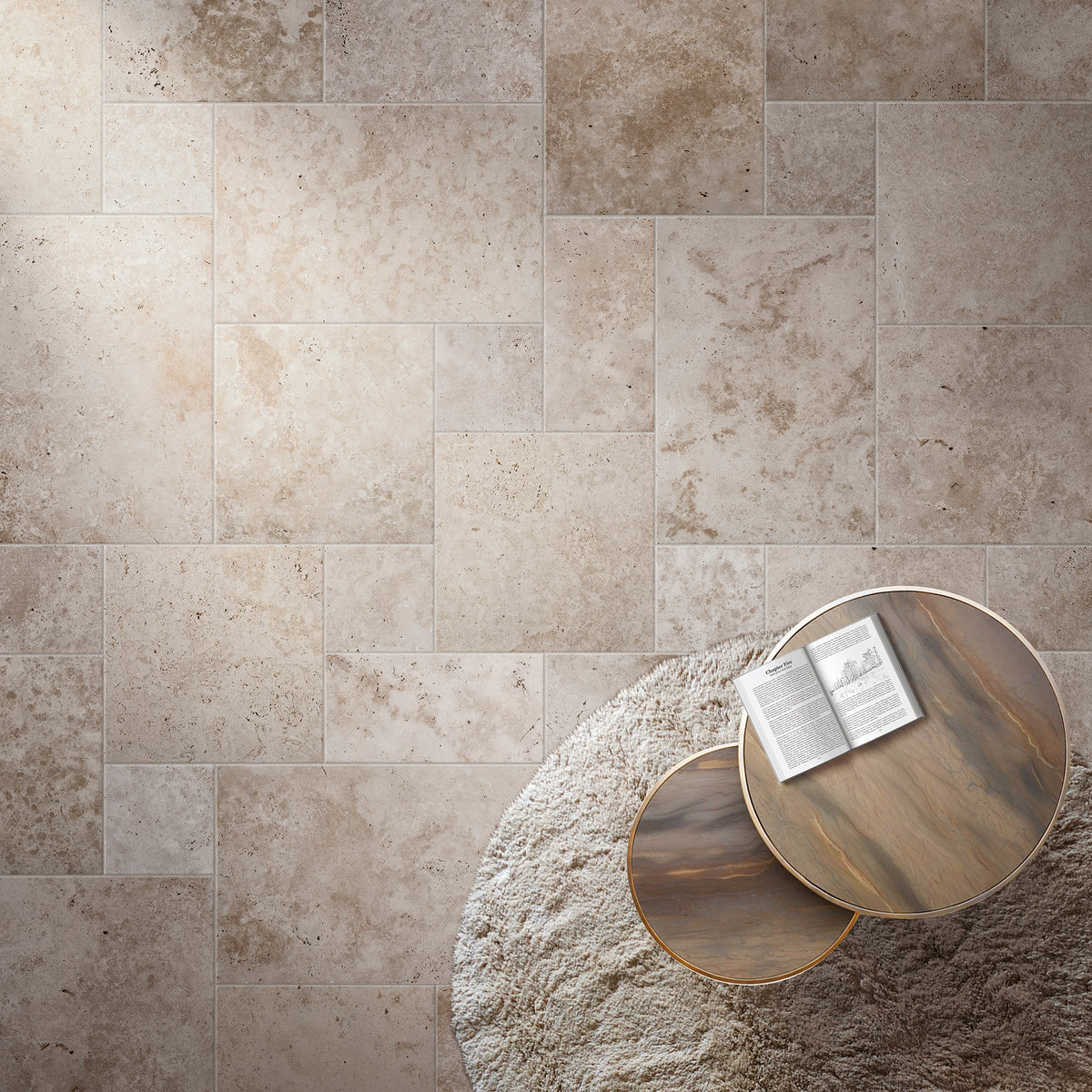Piastrella In Falda Perlato di Sicilia 40×60,8 cm R11 Effetto Pietra CIR Ceramiche