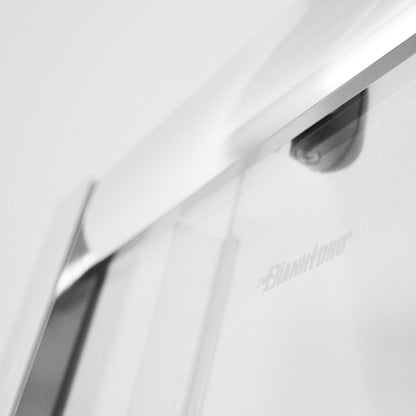 Essential Lato Doccia cm 73-75 Cristallo Trasparente 6 mm