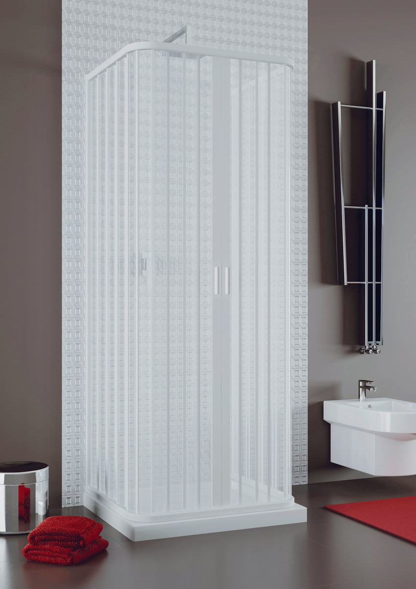 Lux 70X70X70 Box Doccia a 3 lati Soffietto riducibile