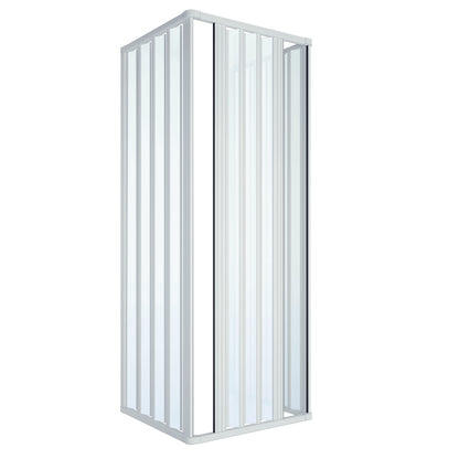 Stefy Lux 90x90x90 Box Doccia a 3 lati Soffietto riducibile