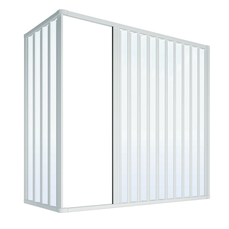 Mery Lux Box Vasca 70x170 soffietto 2 lati riducibile
