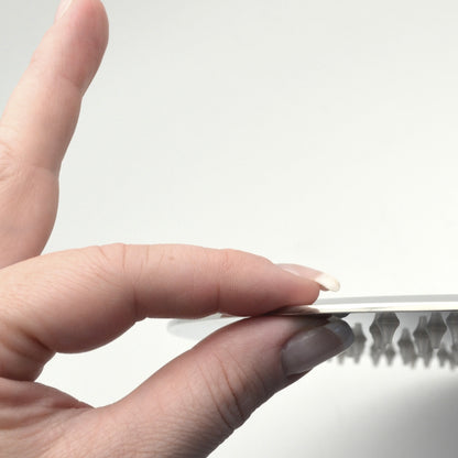 Soffione Doccia Tondo Slim Acciaio Inox D.250