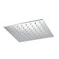Soffione Quadro 25x25 Extra Piatto Acciaio Inox