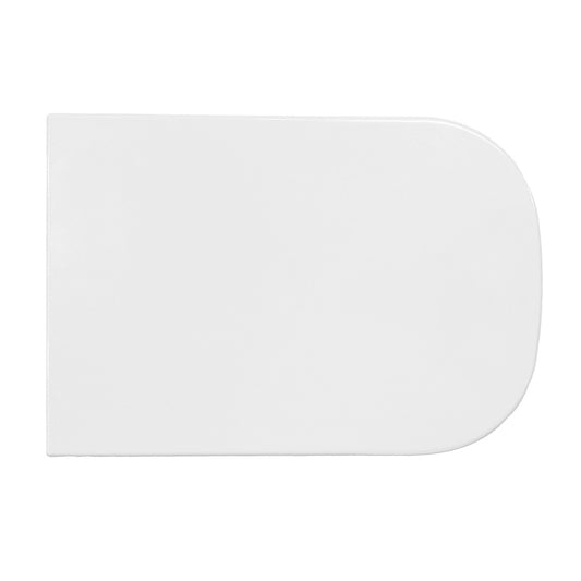 Sedile WC Galassia Meg Forma 7 in Termoindurente Bianco Soft Close