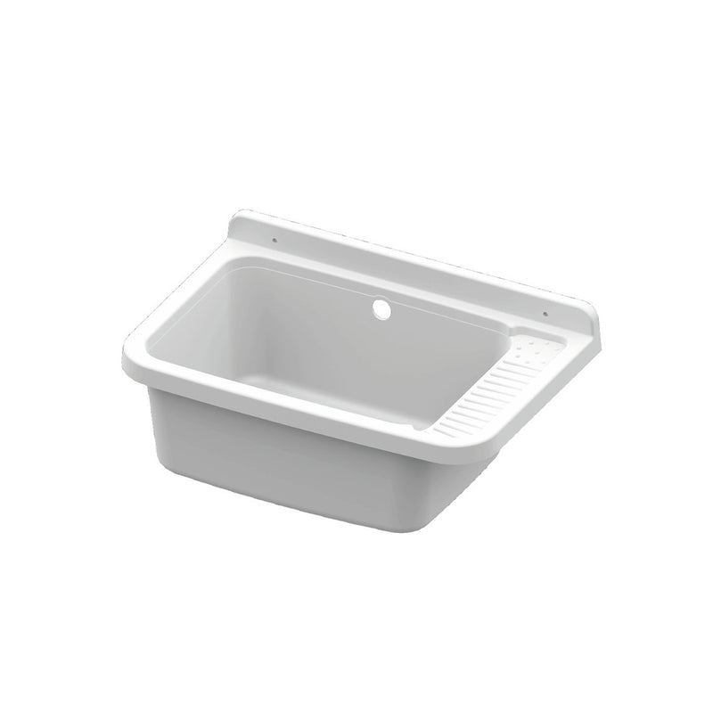 PILOZZO IN RESINA BIANCO 50,4X33,4X24