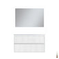 ELEGANCE MOBILE BAGNO SOSPESO L. 100 CM LARICE BIANCO